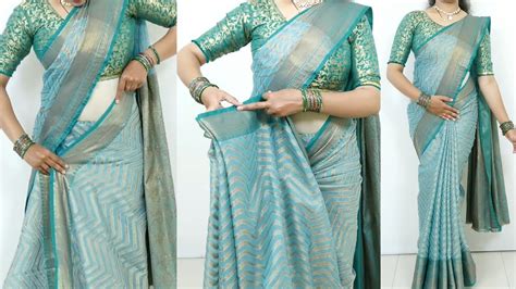 what to wear inside saree|traditional saree draping styles.